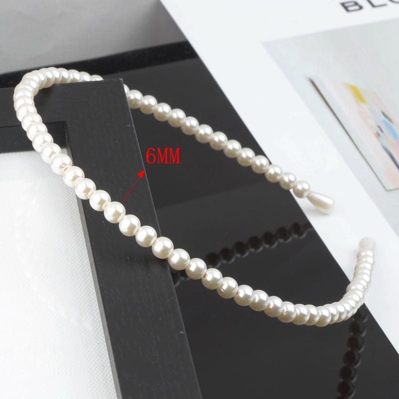 

Корейский стиль жемчужная свадебная повязка на голову - Модный аксессуар ручной работы