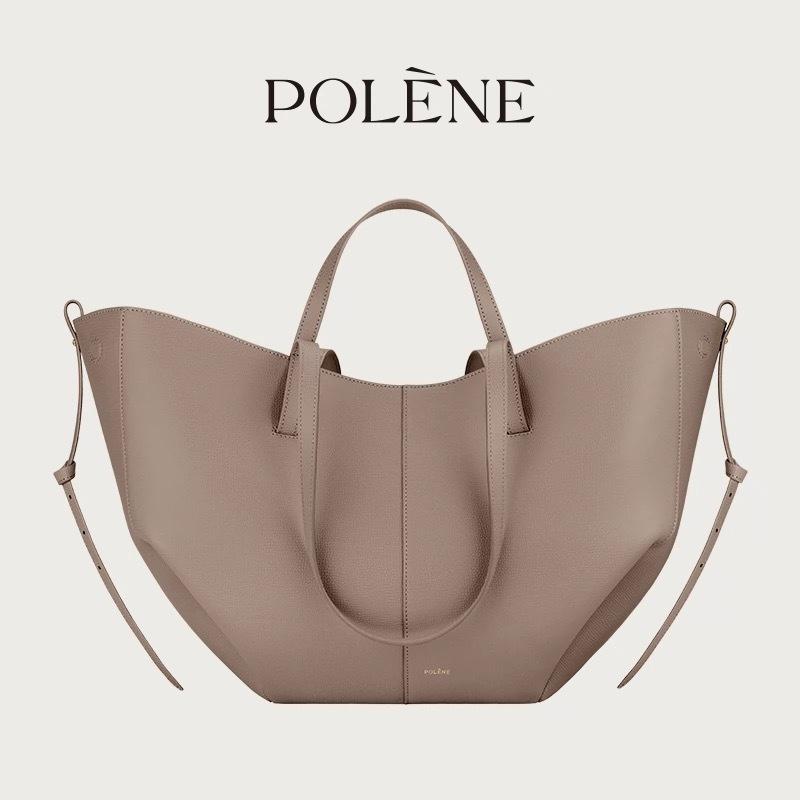 Polen Pollingen Cowhide Bucket Bag - Large Capacity Women's Tote & Handbag for Commuting