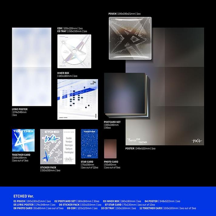 Pre-order TXT The Star Chapter: TOGETHER Album Standard ver. & SHOP POB