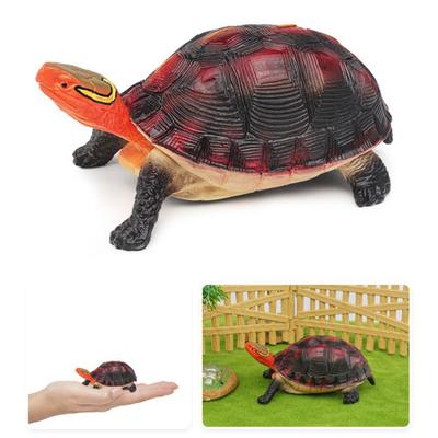 Simulation Turtle Model Realistic Tortoise Figurine Miniature Animal Educational Toy Home Office Desktop Decoration Ornament