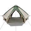 Teepee Tent for 4 Persons Green and Grey 388 x 320 x 169 cm