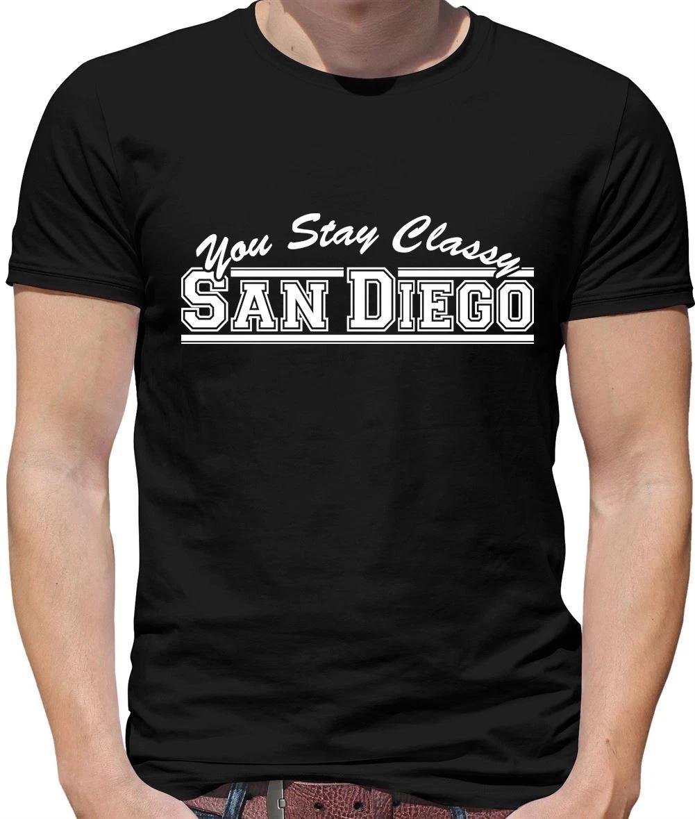 You Stay Classy San Diego Mens T-Shirt - Funny - Film - Comedy - Anchor Man XS