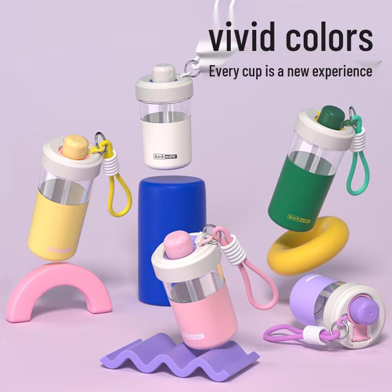 BEANBEANLOVE Tritan Dual-Use Water Bottle