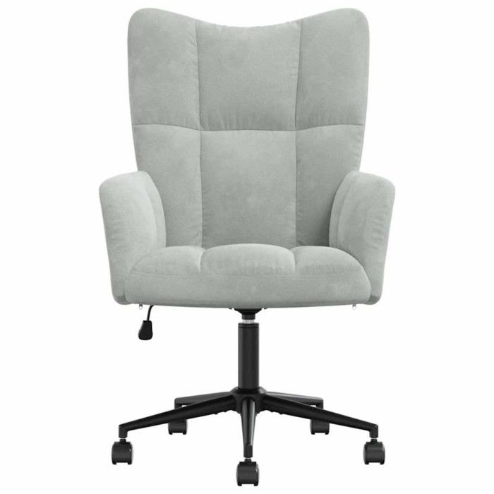 VidaXL Relaxation Chair Recliner Chair Relaxation Seat Lounge Chair Living Room Interior Grey 328172