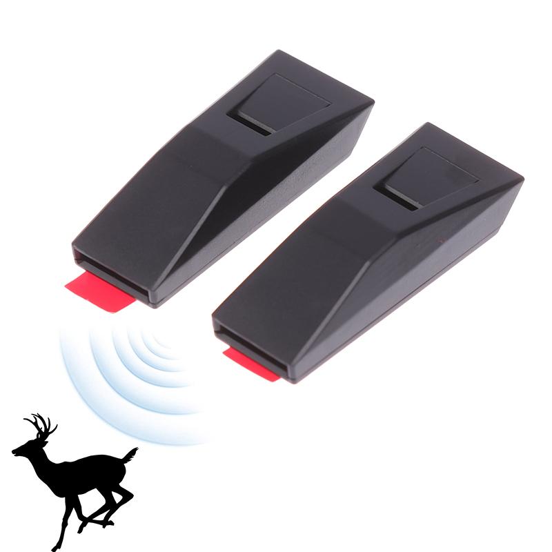 Universal Car Animal Repeller Ultrasonic Deer Warning Siren ABS Anti Collision Alert Equipment