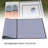 Outdoor Camping Barbecue Grill Pads Silicone Fireproof Flame Retardant Protective MatGrey