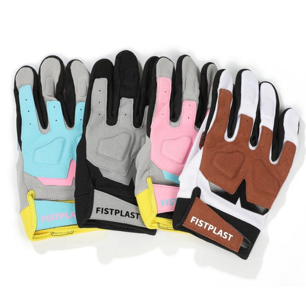 New Macaron 4-color Cute Bicycle Protection Wear-resistant Men's and Women's Motorcycle Gloves