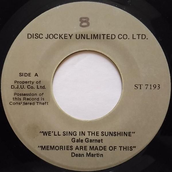 

7inch Record VARIOUS - Untitled ST7193 Disc Jockey Unl Canada Rock Used
