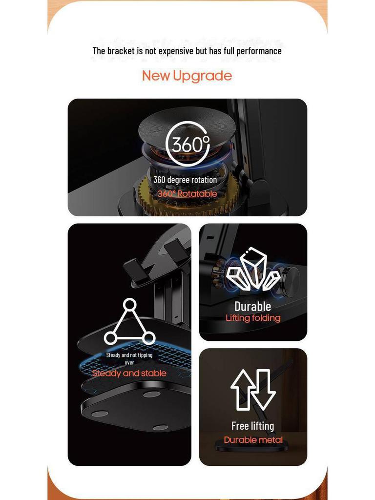 PISEN Rotating Mobile & Tablet Stand - Custom Logo