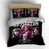 Led Zeppelin Bedwäsche-Set Bettwäsche Bettbezug-Set Bettbezug Kissenbezüge (1 * Bettbezug 2 * Kissenbezüge, ohne Bettdecke)