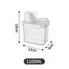 ZISIZ Cereal & Dry Food Storage Container Set