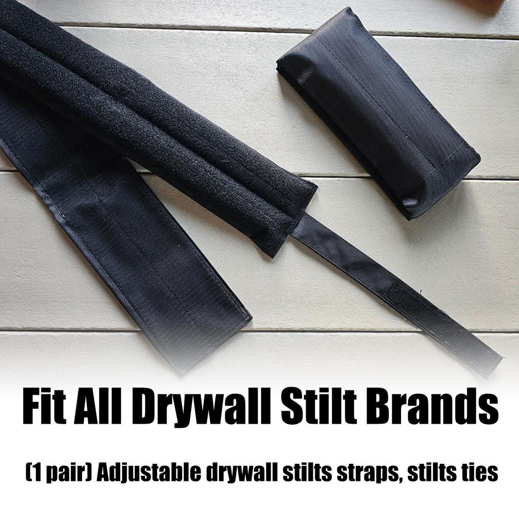 Sticker Fastening Adjustable Drywalls Stilt Strap Prevent Over Tightening Alleviate Leg Numbness During Extended Use