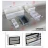 Drawer Organizer Storage Tool Box Bathroom Container Garage for Bolts Screws Parts