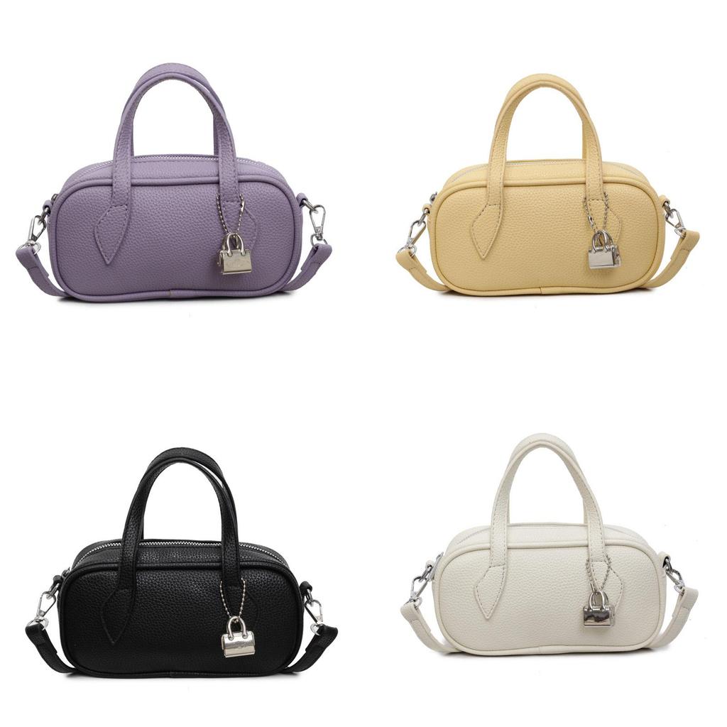 Pu Pillow Bag For Women With Car And Litchi Texture Suitable For Daily Use