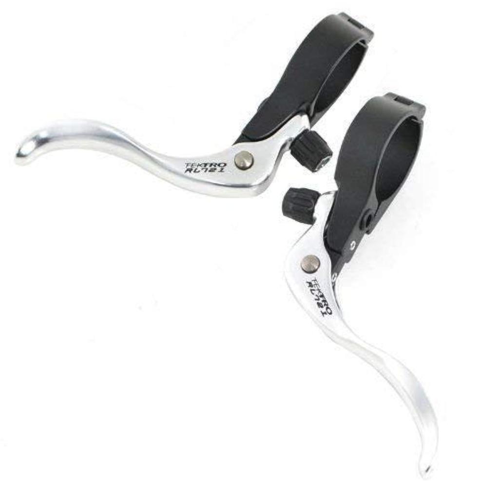 TEKTRO RL721 Canti Brake Cyclocross Brake Lever OD 31.8mm Silver/Black #ST1494