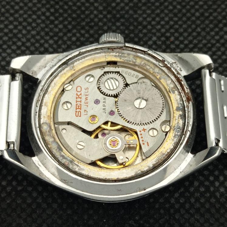 USED VINTAGE SEIKO WINDING 6602B JAPAN MENS ORIGINAL DIAL WATCH 621b-a413539-2 SKU621b-a413539