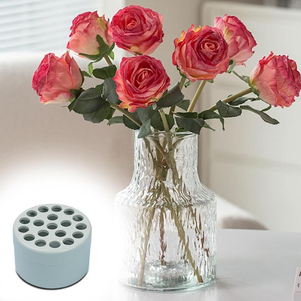 Safe And Stylish Flower Stem Holder For DIY Spiral Ikebana Bouquets Attractive Visuals Arrangement