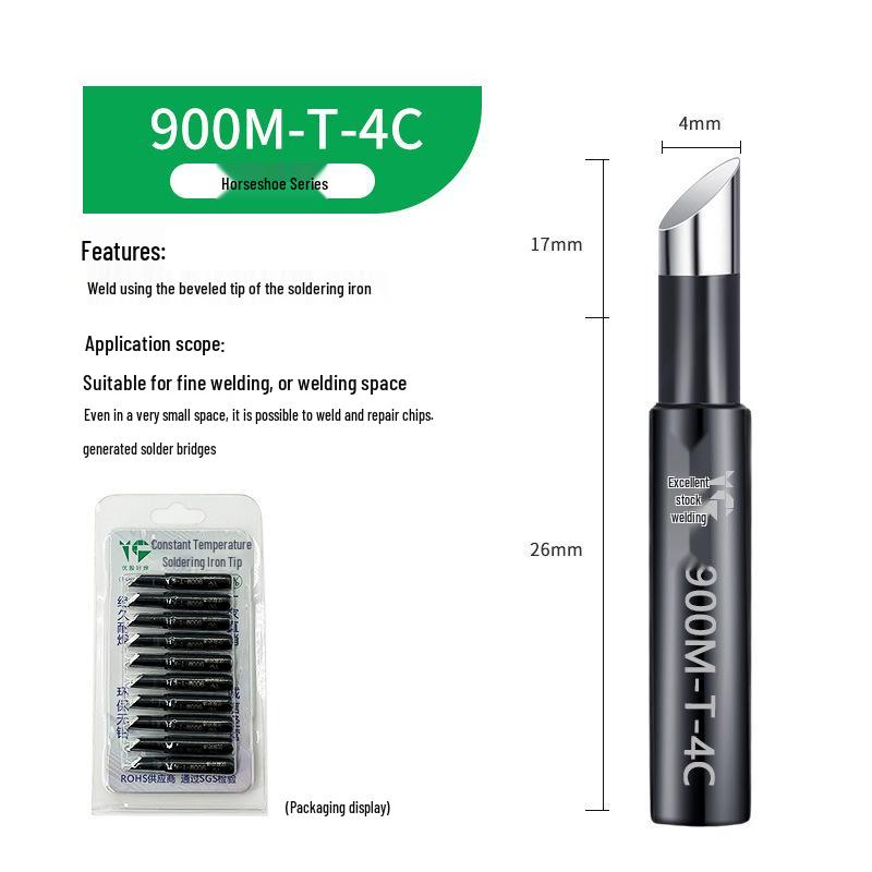 Black King Kong 936 Soldering Iron Tip - Constant Temperature, Internal Heating, Electric Soldering Station Tip.