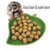 Reptile Feeding Dish for Leaf-Eating, Bowl for Terrarium