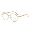 Unisex Anti-blue Light Multifocal Reading Glasses Fashion New Progressive Glasses Women Luxury Round Far Sight Near Far Eyewear