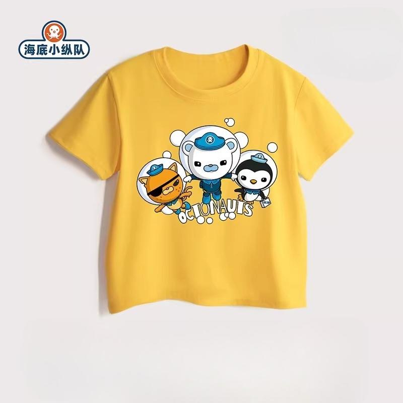 Potdemiel Octonauts Kids 100 Cotton TShirt New Summer Style Boys  Girls Casual Comfortable Breathable Childrens TShirt