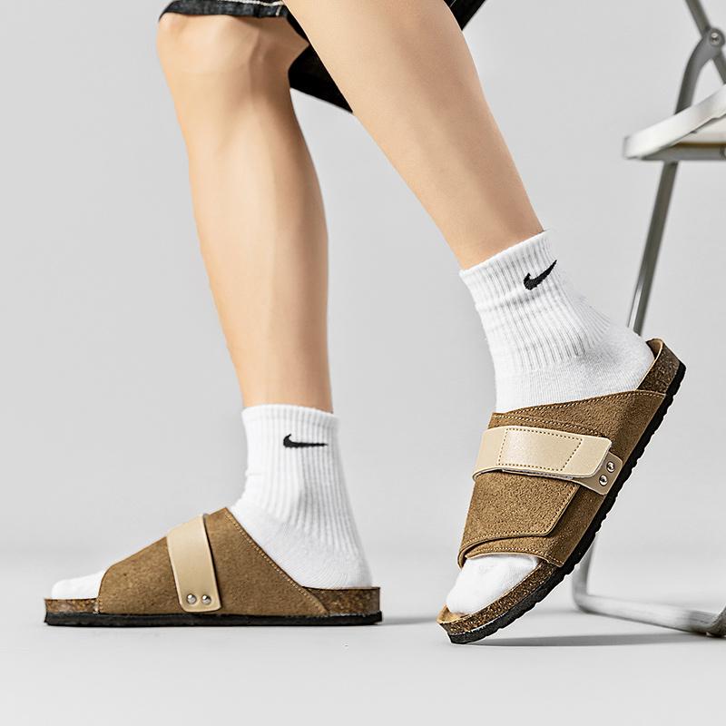 FashionBrand Summer Soft Men's Sandals High Quality Men Sandals Outdoor Beach Slippers Zapatos Hombre Durable Non-Slip Luxury Shoes