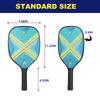 PATIKIL Pickleball Paddle Set with 4 Wooden Pickleball Rackets with Cushion 4 Pickleball 4 Cooling and a Carrying Bag for Men and Women Grips, Balls,