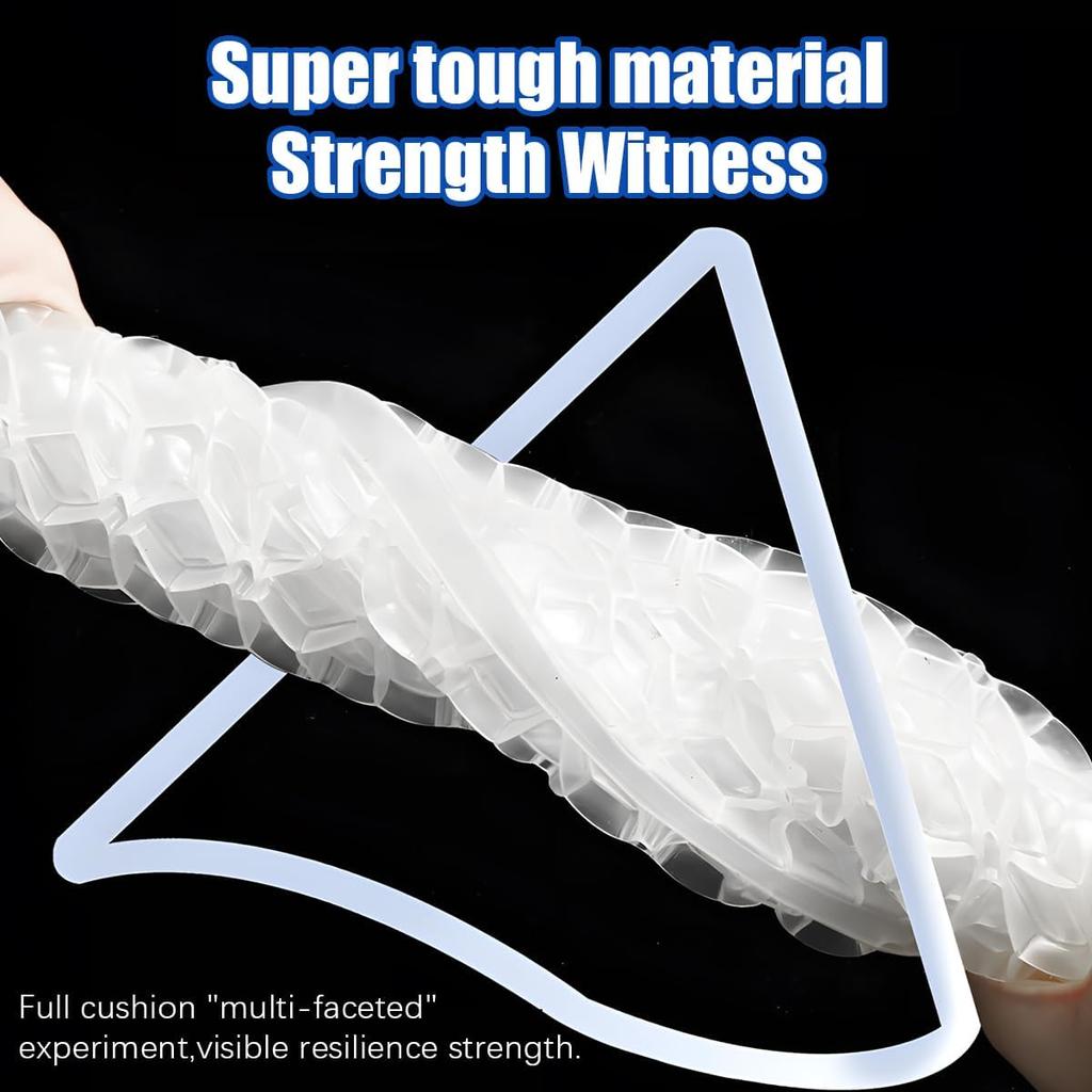 Gel Car Seat Cushion, Non-Slip & Comfortable Automotive Chair Protector Pad For Driving, Breathable Vehicle Interior Mat Cover Accessories, Universal