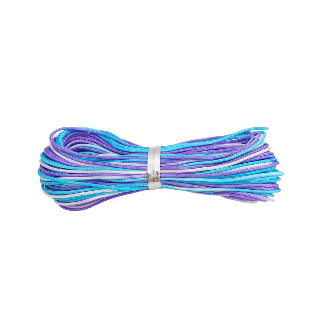 5-50m/lot 0.8mm Cotton Cord Nylon Cord Thread String DIY Beading Braided Bracelet Jewelry Making