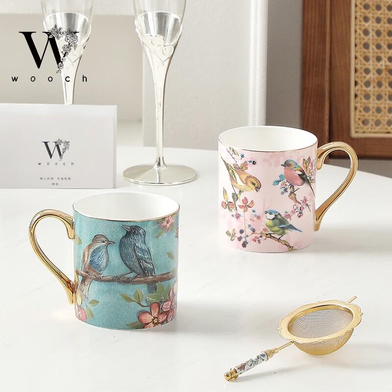 WOOCH Little Beauty Ceramic Mug Pair Gift Set