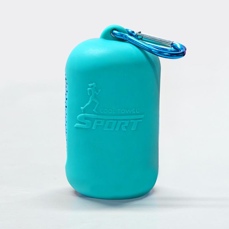 

Portable Silicone Quick-Dry Cooling Towel Set with Breathable Storage Box 9.5cm x 5.5cm