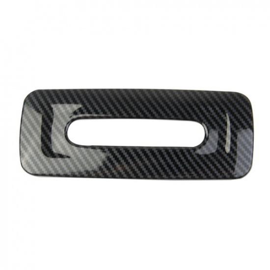 Carbon Fiber Style Rear Roof Reading Light Control Panel Trim For Toyota Tundra