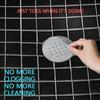 12pcs Waterproof Floor Drain Sticker Mesh Floor Drain Patch Drain Hair Catcher  Kitchen