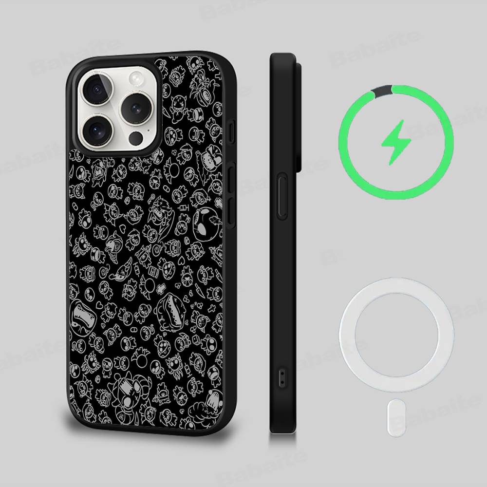 

Game The B-Binding Of I-Isaac Phone Case For IPhone 17 16 15 14 13 12 11 Pro Max For Magsafe Wireless Charger Cover iPhone 11 pro