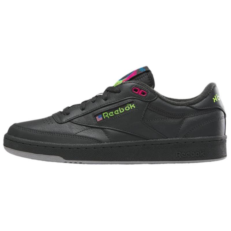 

Reebok Club C 85 Vintage Black Pink Green Sneakers 100201173 42