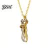 Relationship Jewelry Couple Hug Necklace Hugging Women And Men Pendant