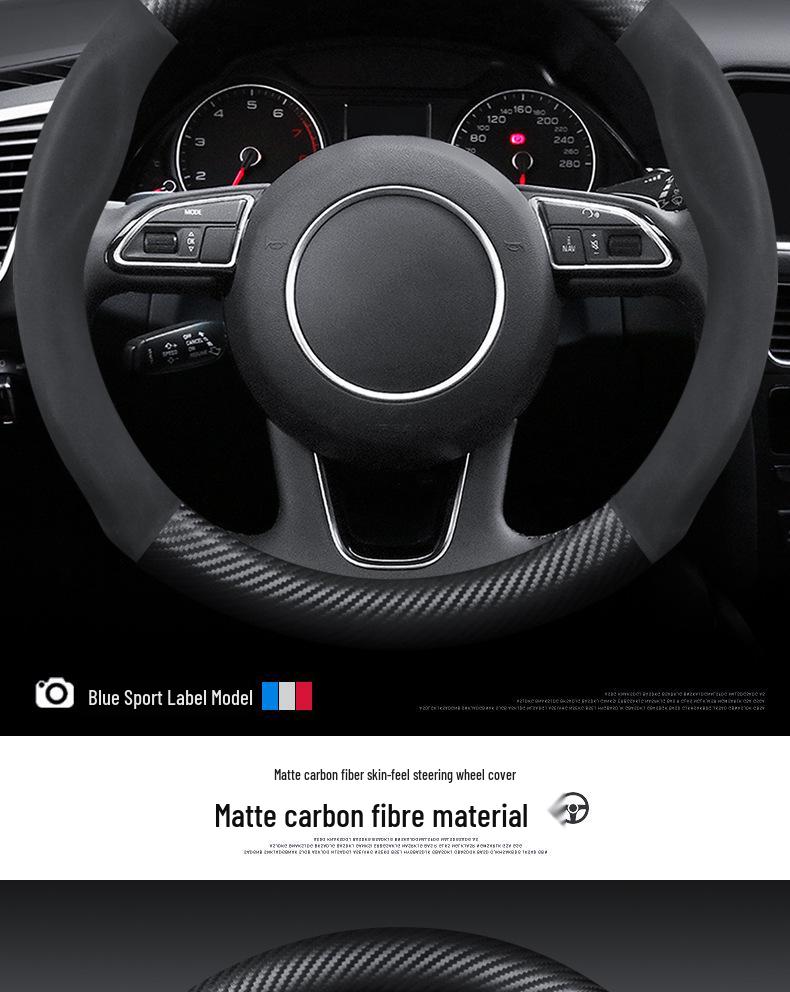 Universellt Rattöverdrag i Kolfiber för Proton- och Perodua-bilar