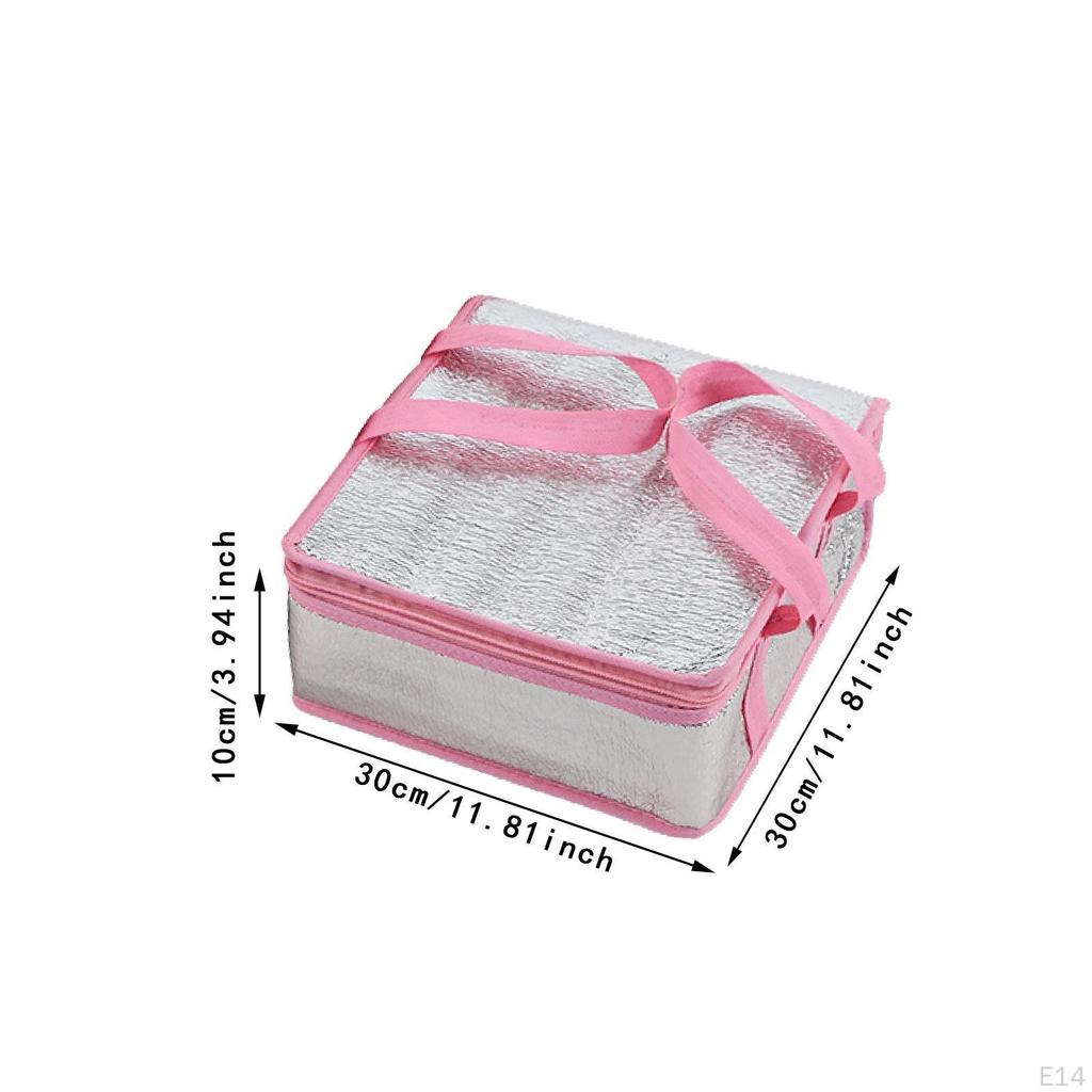 Food Warmer Bag for Pizza Delivery with Handle And Storage