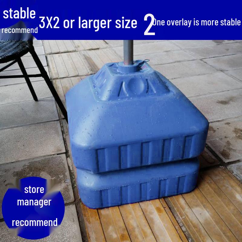 30L Water-Filled Base for Large Outdoor Advertising Sun Umbrella