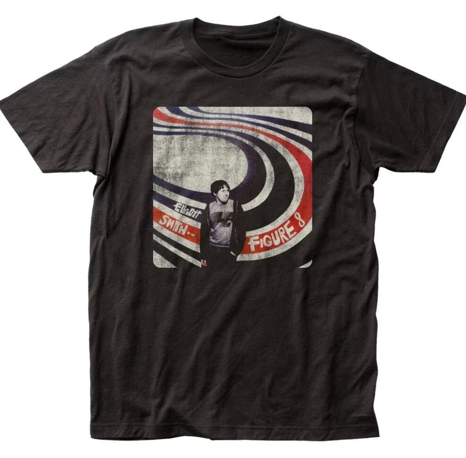 Elliott Smith Figure 8 Rock and Roll T-shirt, size S-5XL M