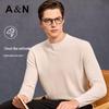 Men's 100% Cashmere Round Neck Sweater