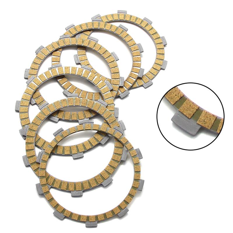 Motorcycle Clutch Brake Disc Friction Plate For Yamaha ST225 TT225/S/T TTR225 TT-R225 XT225 TTR230 537-16321-00 5 36X-16321-00 1