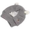Knitted Rabbits Ear Pet Hat Noise   Warm Dog Grooming Earmuffs Hat for Large Dogs