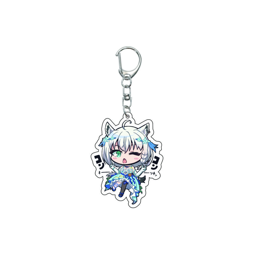 55MM Anime banG Dream Keychain Toyama Kasumi/Saya Yamabuki/Hanazono Tae Key Chain Acrylic Model Plate Christmas Gifts