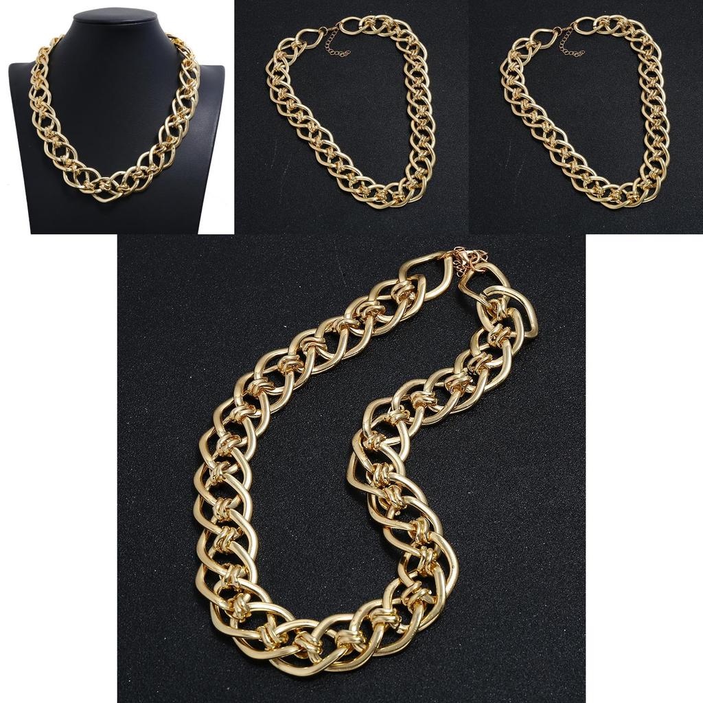 Metal Pendant Necklace Geometric Chain With Stylish Look For Everyday Use