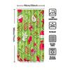 Tu Christmas Shower Curtain Festive Holiday Decor Merry Xmas Pattern Waterproof Bathroom Set Holiday Home Decor Red Green Reinde