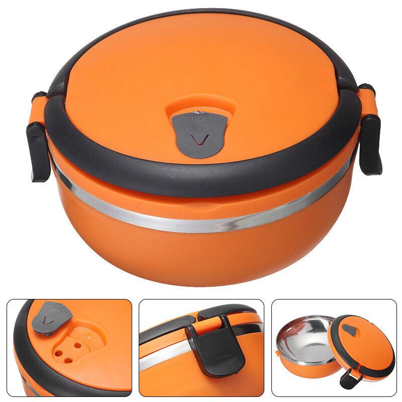 Food Hot Flask Stainless Steel Lunch Box Thermos Vacuum Trave Insulated