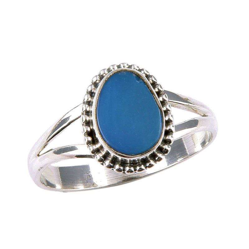 Natural Australian Opal Gemstone 925 Solid Sterling Silver Ring Size 9.5 B1B56