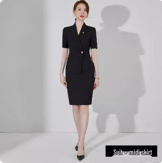 

Женский 2023 Летний Приталенный Пиджак с Коротким Рукавом Черный - Профессиональный Комплект Рабочей Одежды M