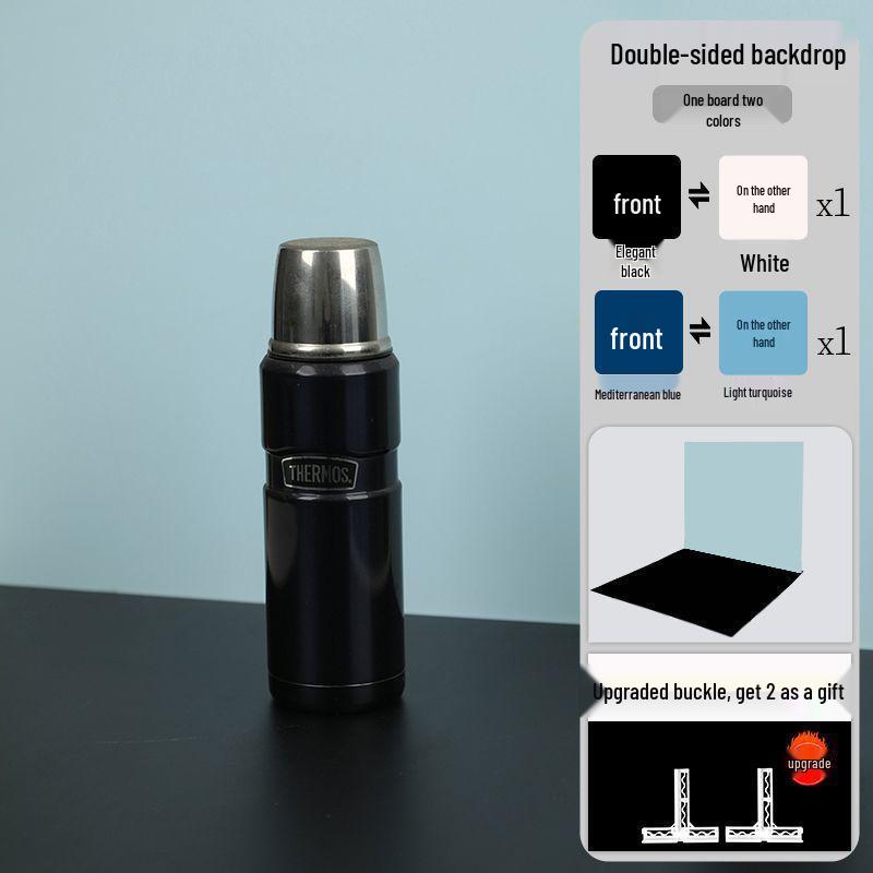 Solid Color Photography Backdrop - PVC Film for Cosmetics, Still Life, Cakes, and Food Photography Props